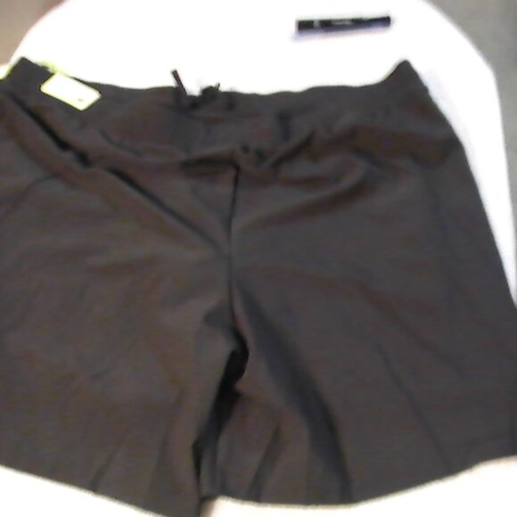 All In Motion - Men's 9" Lined Shorts Size XXL w Drawstring, Hidden Pocket Black - Picture 1 of 12